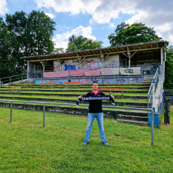 Eisenbahner-Stadion am Flinger Broich - Eisenbahner SV Blau-Weiß Düsseldorf